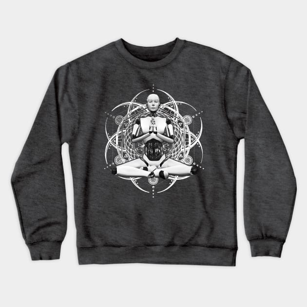 Sacred Synthetics 1 Crewneck Sweatshirt by FAKE NEWZ DESIGNS